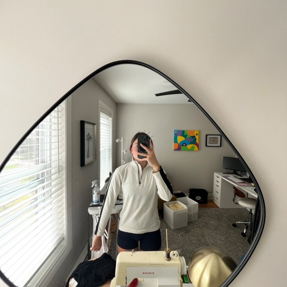 ORAGE white half zip polar light fleece - Picture 7 of 7